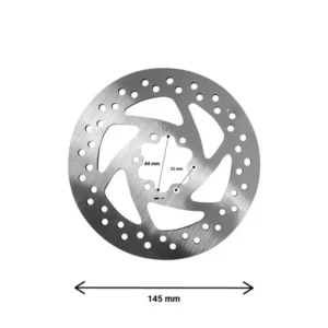 Disque de freins 145 mm 6 trous BEEPER avant