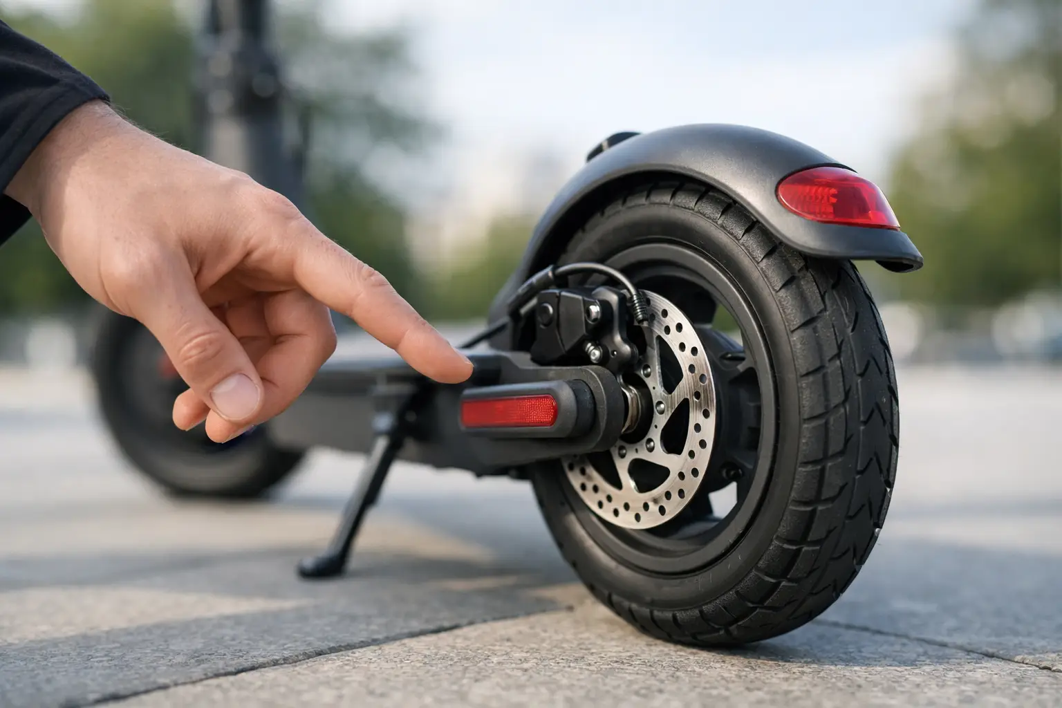 Bien choisir un frein trottinette électrique