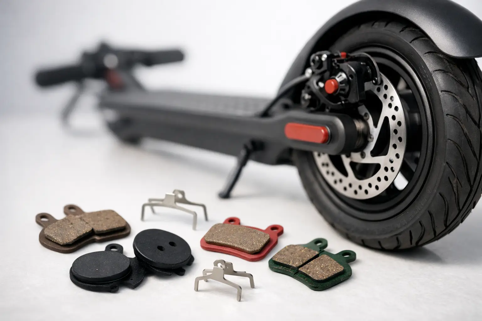 Choisir des plaquettes frein trottinette compatibles