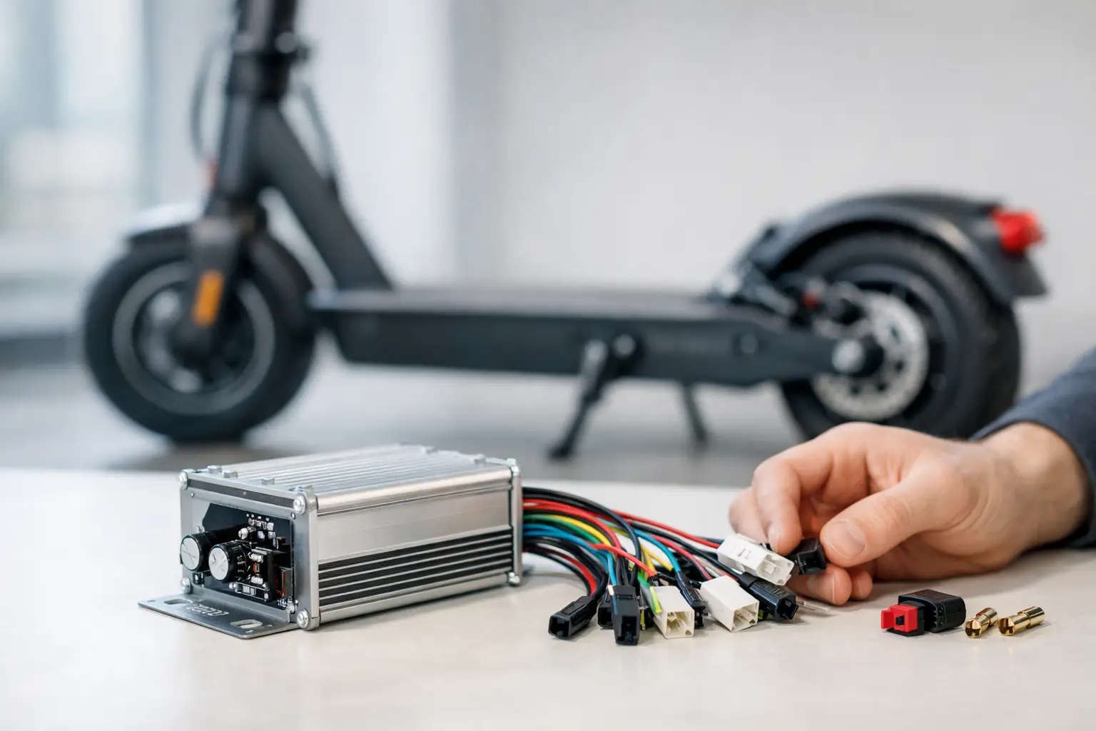 Choisir un contrôleur trottinette électrique compatible